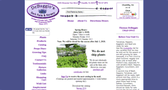 Desktop Screenshot of debaggioherbs.com